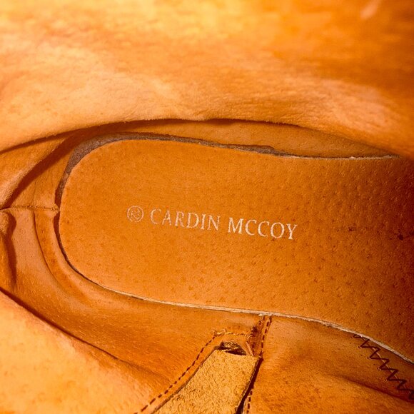 Cardin McCoy Kids' Austin Boots Caramel Size 12 - Picture 11 of 13